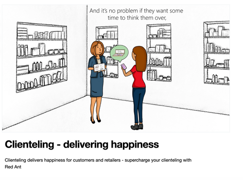 Clienteling - delivering happiness